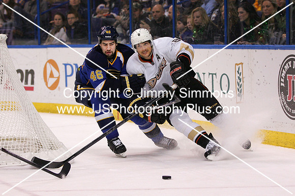 NHL: MAR 16 Ducks at Blues