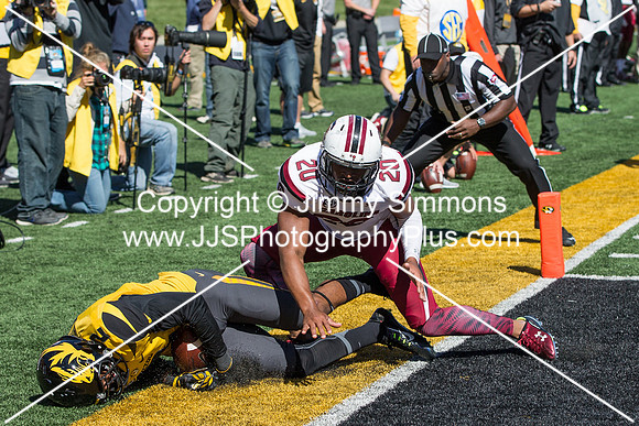 NCAA FOOTBALL: OCT 03 South Carolina at Missouri