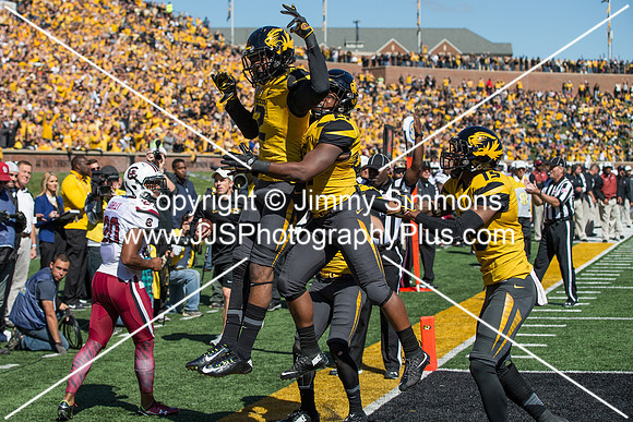 NCAA FOOTBALL: OCT 03 South Carolina at Missouri