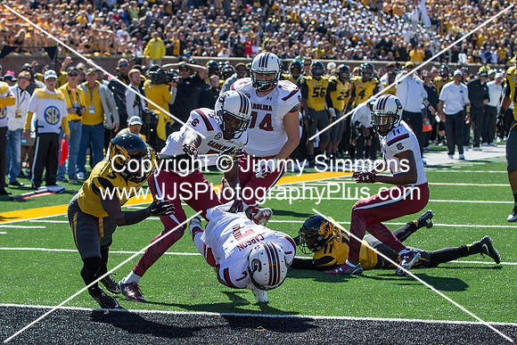 NCAA FOOTBALL: OCT 03 South Carolina at Missouri