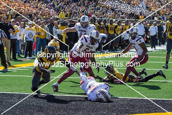 NCAA FOOTBALL: OCT 03 South Carolina at Missouri