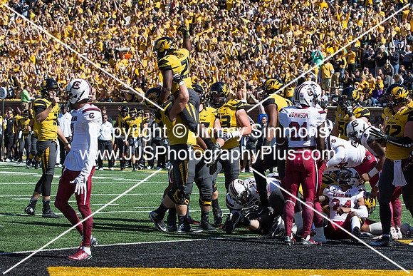 NCAA FOOTBALL: OCT 03 South Carolina at Missouri