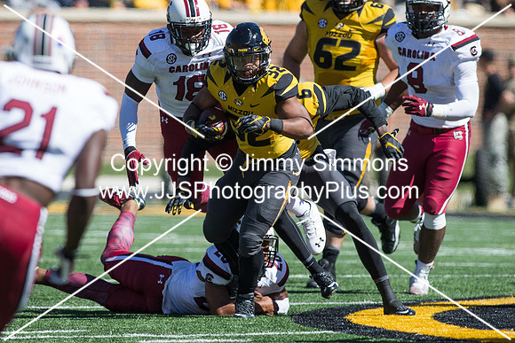 NCAA FOOTBALL: OCT 03 South Carolina at Missouri