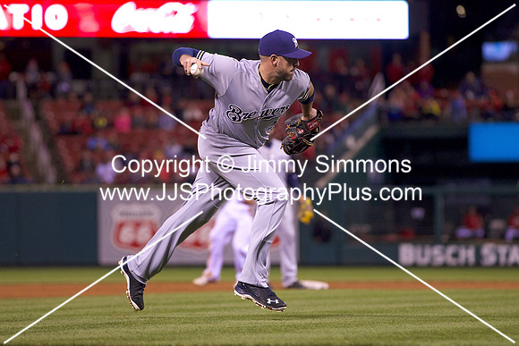 MLB: MAY 04 Brewers at Cardinals